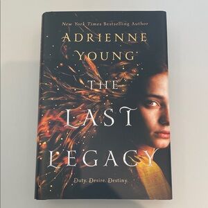 Adrienne Young — The Last Legacy (Hardcover) - Black & Gold Cover